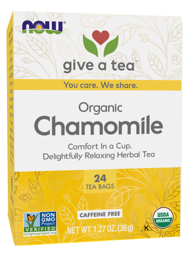 Now Chamomile Organic Tea 24b-[HealthWay]