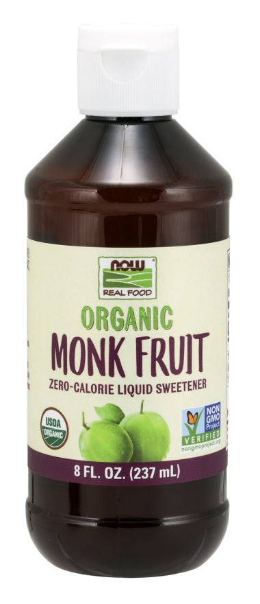 Now Monk Fruit Organic 8oz
