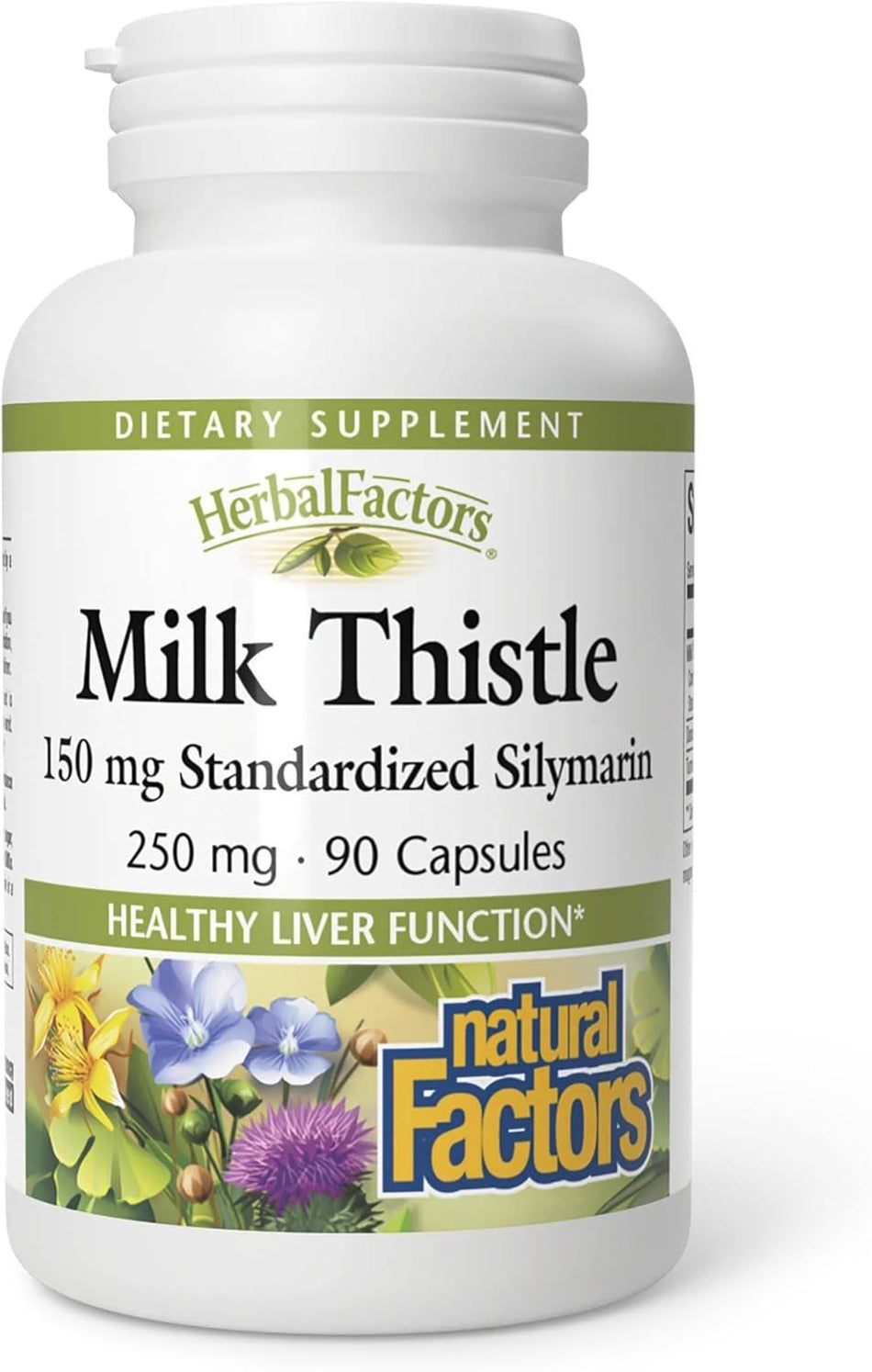 Natural Factors Milk Thistle 250mg 90cp
