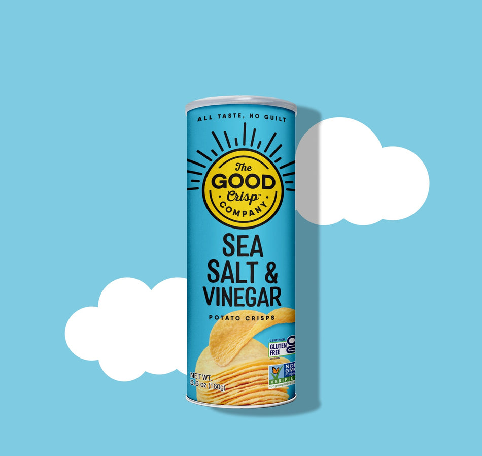 The Good Crisp Sea Salt and Vinegar 5.6oz