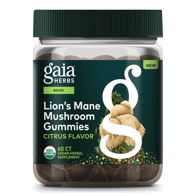Gaia Lions Mane Gummies 60ch