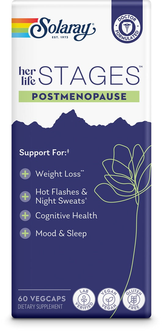 Solaray Stages Post Menopause 60cp