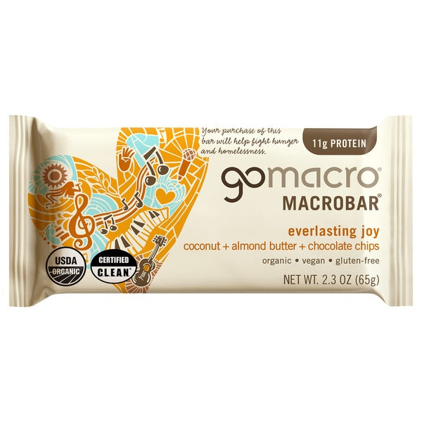 GoMacro Bar Coconut Almond Chocolate 2oz
