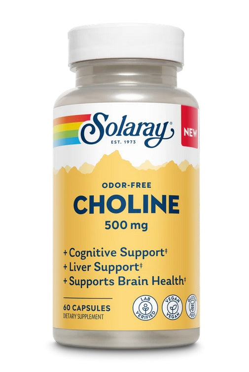 Solaray Choline Odor-Free 500mg  60cp