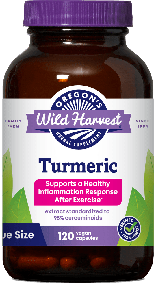 Oregons Wild Harvest Turmeric 120cp