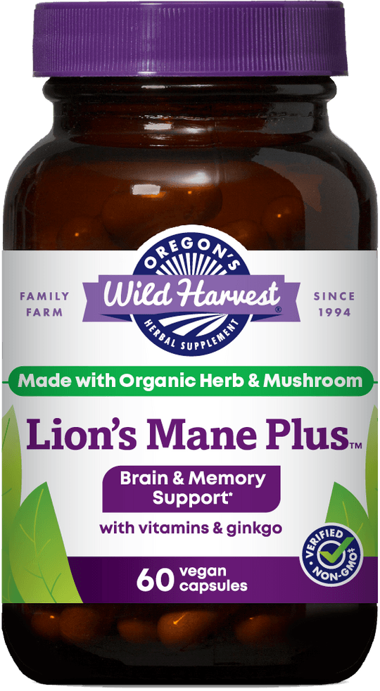 Oregons Wild Harvest Lion's Mane Plus 60cp