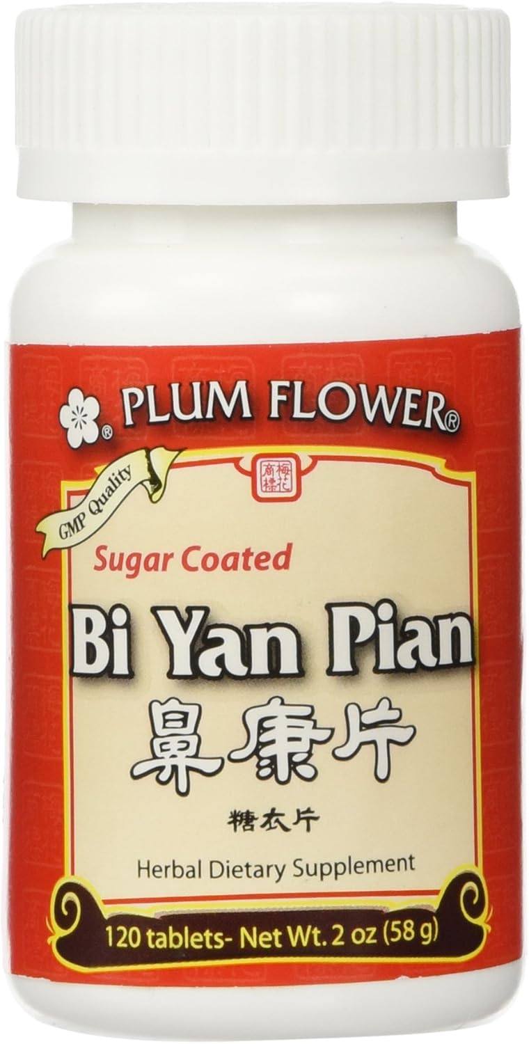 Plum Flower Bi Yan Pian Sugar Coated 120tb