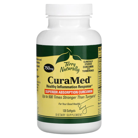 Terry Naturally CuraMed 750mg 120sg-[HealthWay]