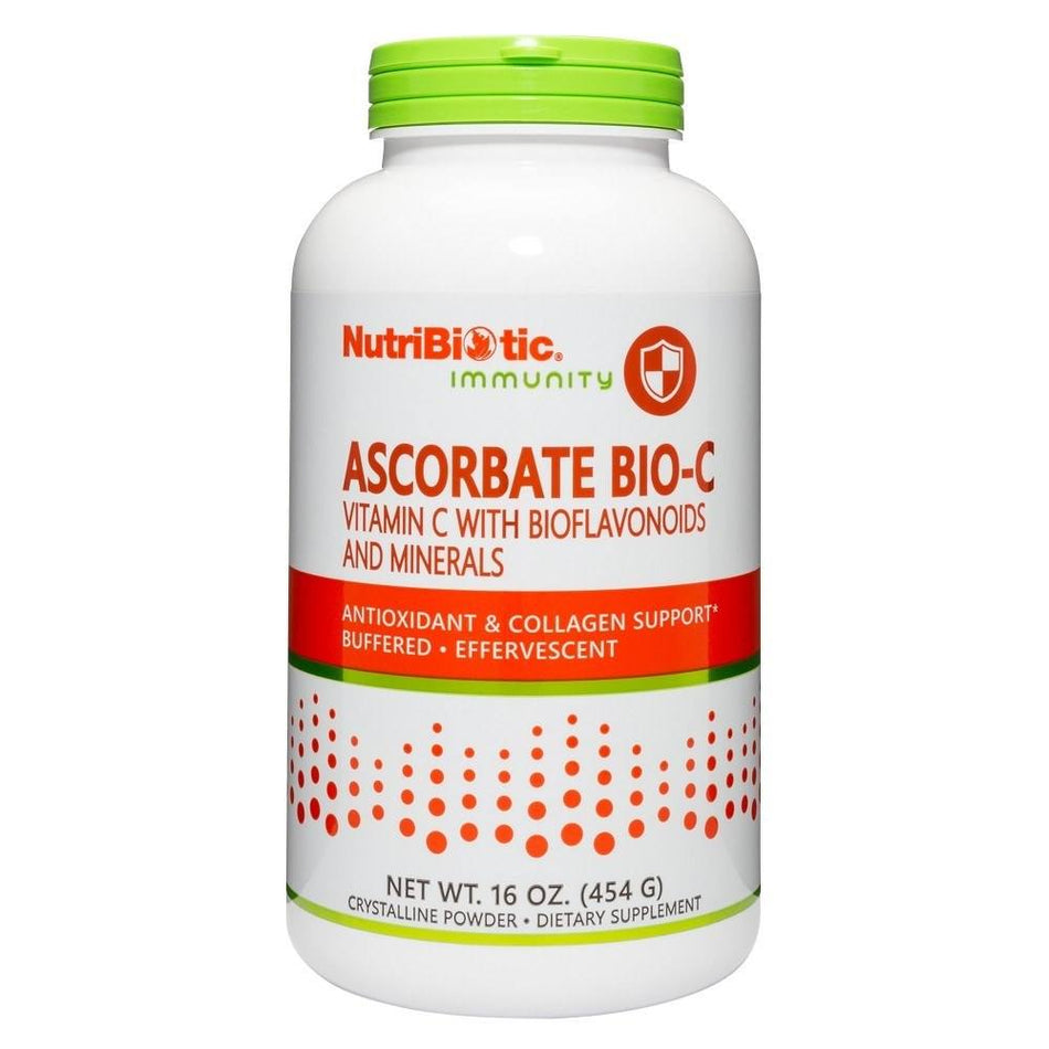 NutriBiotic Ascorbate Bio-C w/ Bioflavonoids and Minerals 16oz