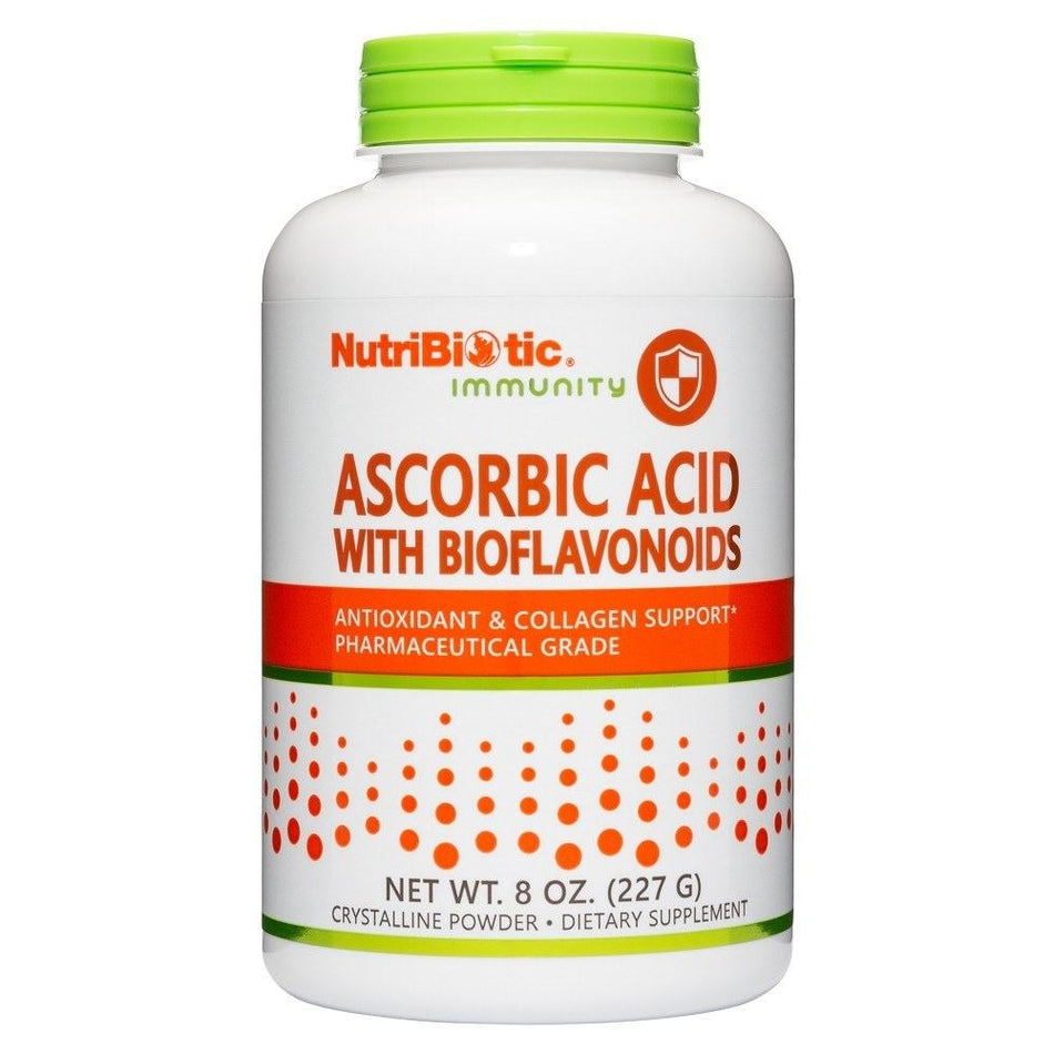 Nutribiotic Ascorbic Acid Powder w/Bioflavonoids 8oz