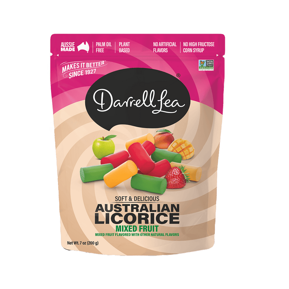 Darrell Lea Mixed Fruit Licorice 7oz