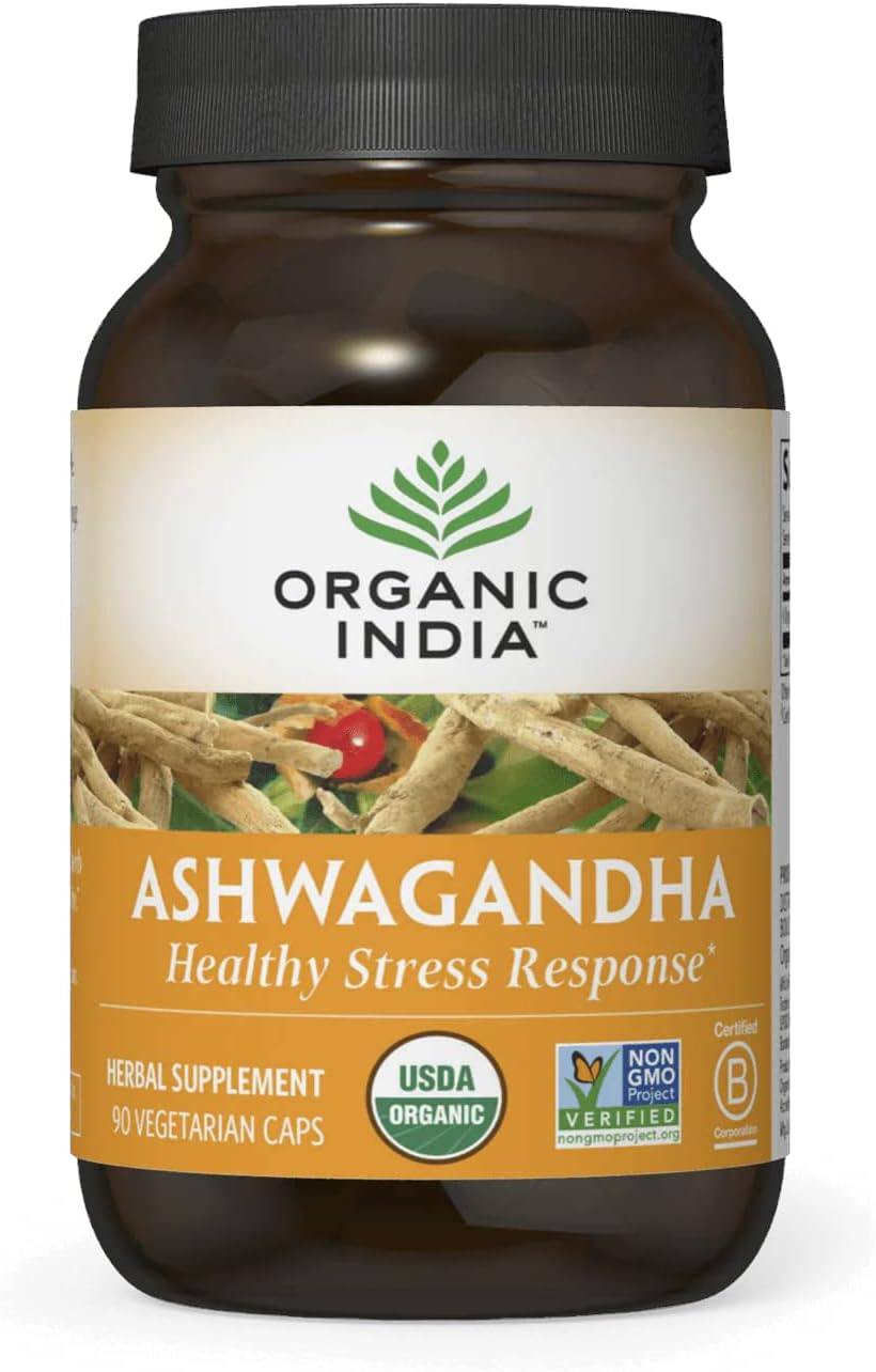 Organic India Ashwagandha 90cp