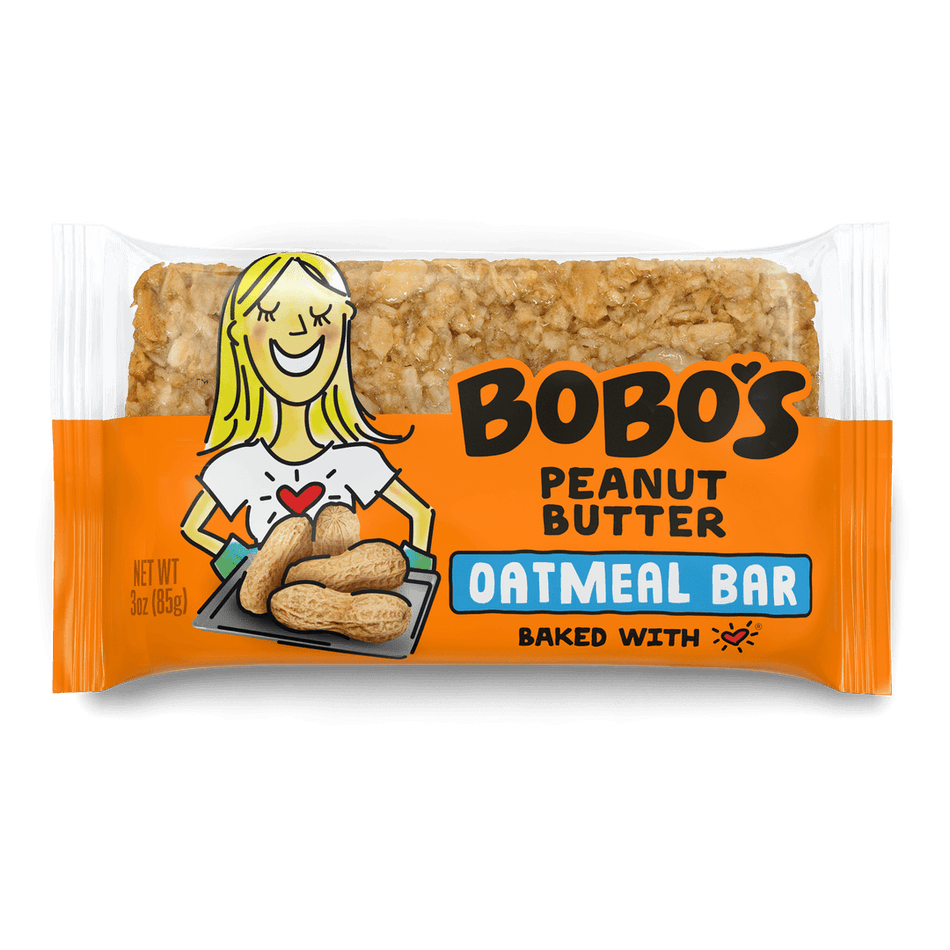 Bobos Bar Peanut Butter Oat 3oz