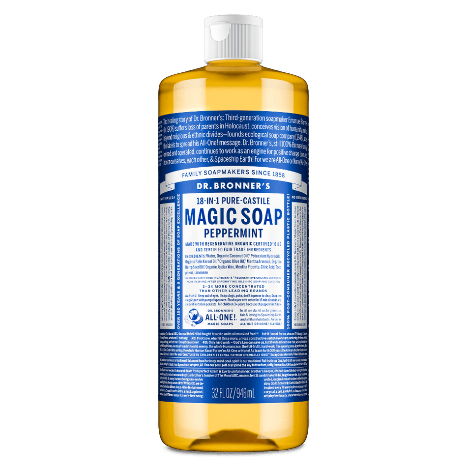 Bronner Peppermint Soap 32oz