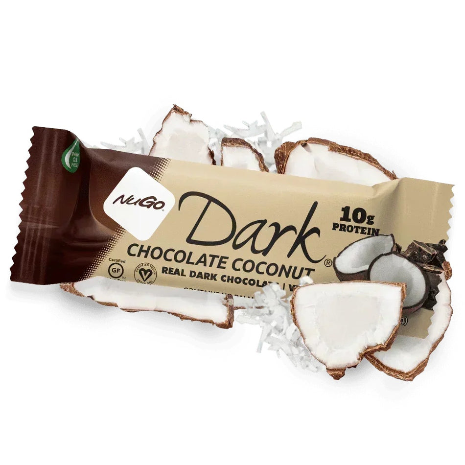 Nugo Bar Dark Chocolate Coconut 1.76oz