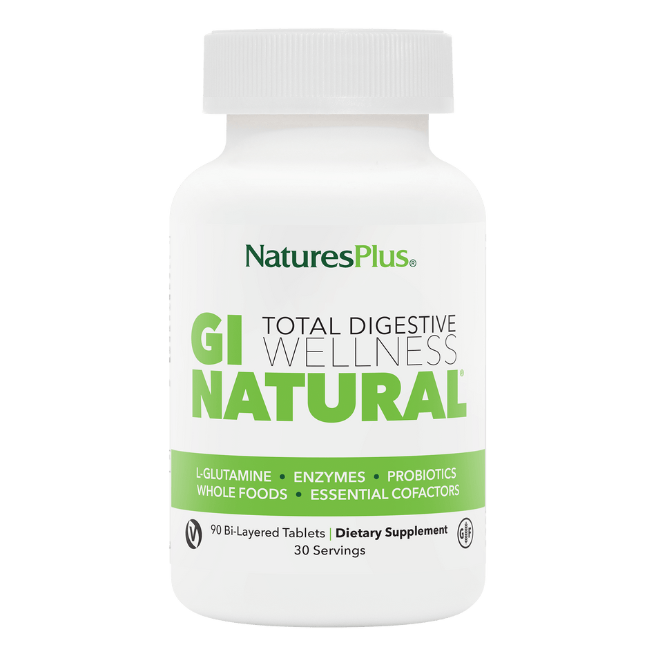Natures Plus GI Natural Total Digestive Wellness 90tb
