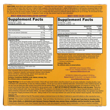 Natures Secret UltClean120+120-[HealthWay]