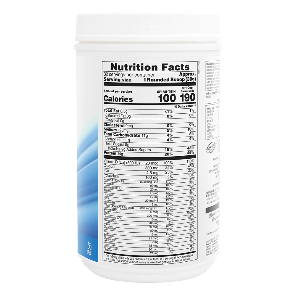 Natures Plus Spiru Van 2.4lb-[HealthWay]