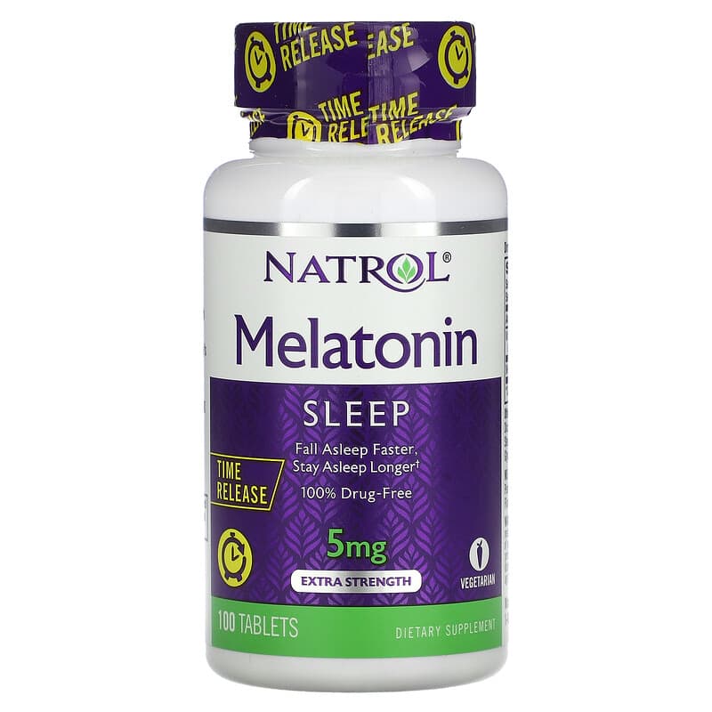 Natrol Melatonin 5mg TR 100tb-[HealthWay]