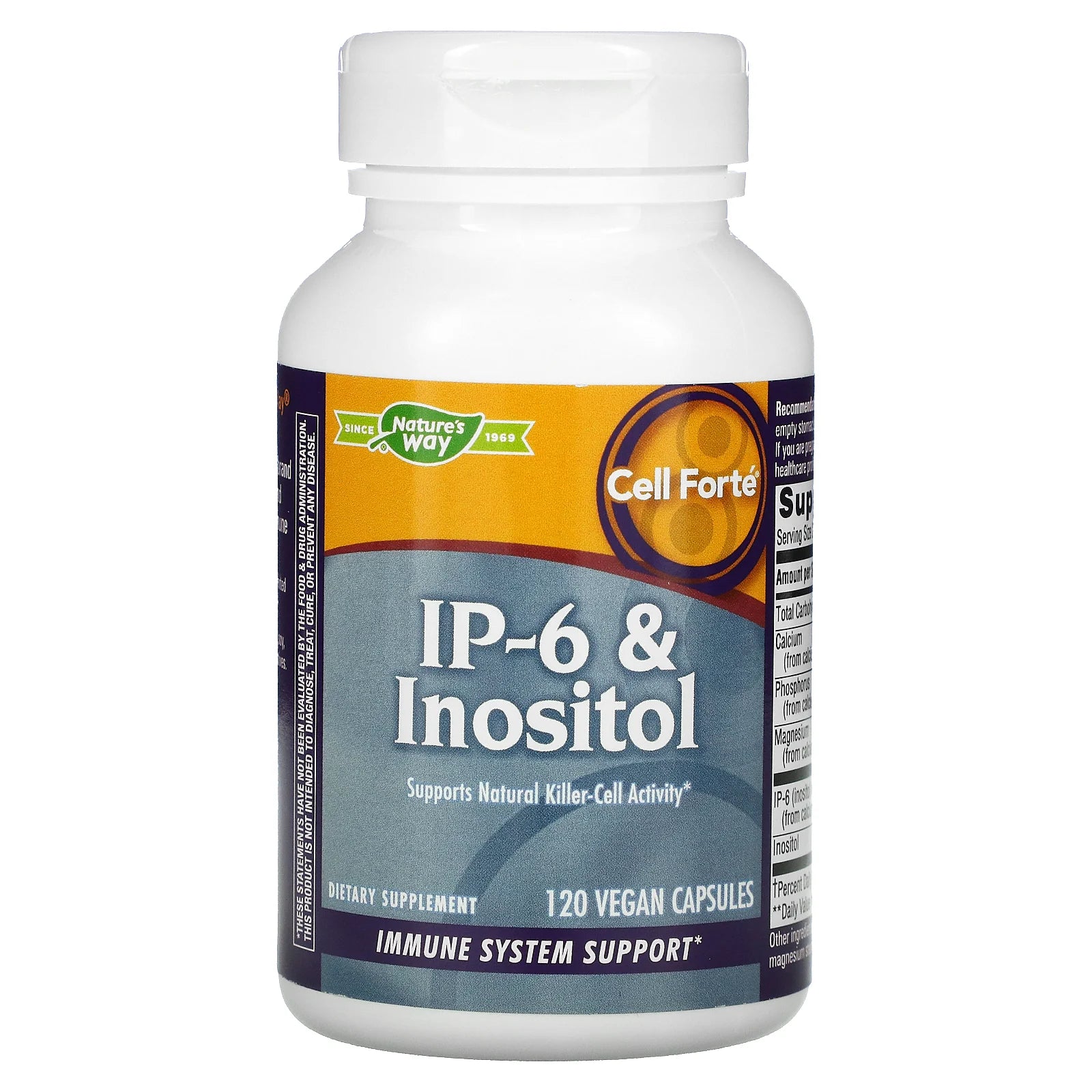 Natures Way Cell Forte IP-6 120cp-[HealthWay]