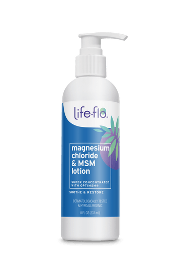 Life-Flo Magnesium Chloride + MSM Lotion 8oz