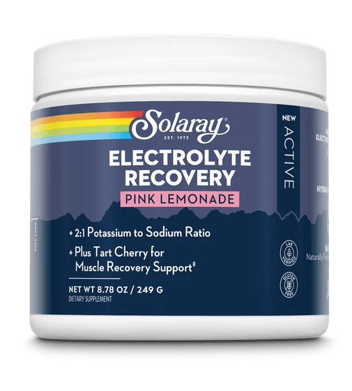 Solaray Electrolyte Recovery Pink Lemonade 8oz