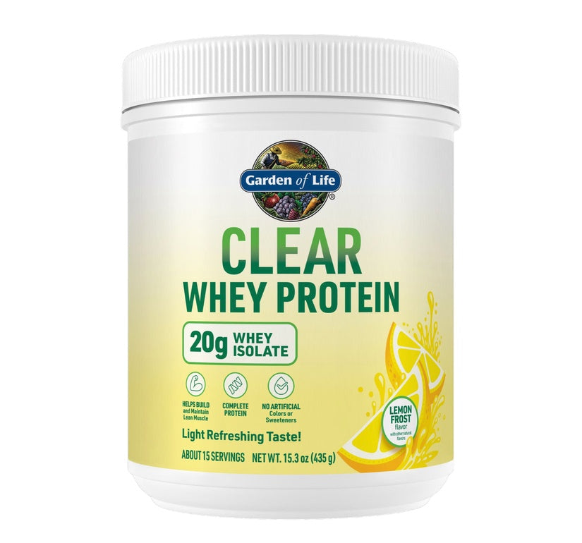 Garden of Life Clear Whey Protein Lemon Frost 15.3oz
