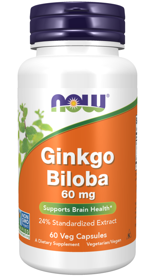Now Ginkgo Biloba 60cp