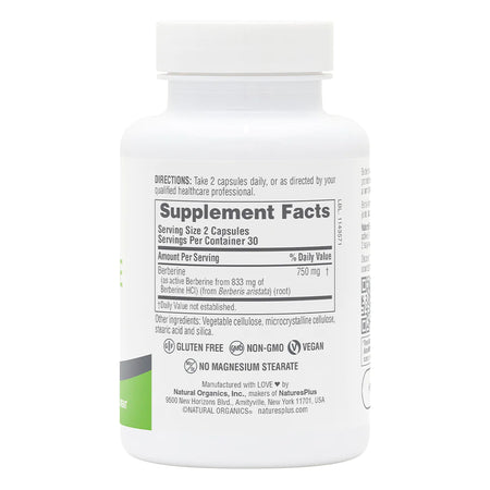 Natures Plus Berberine Pro 60t-[HealthWay]