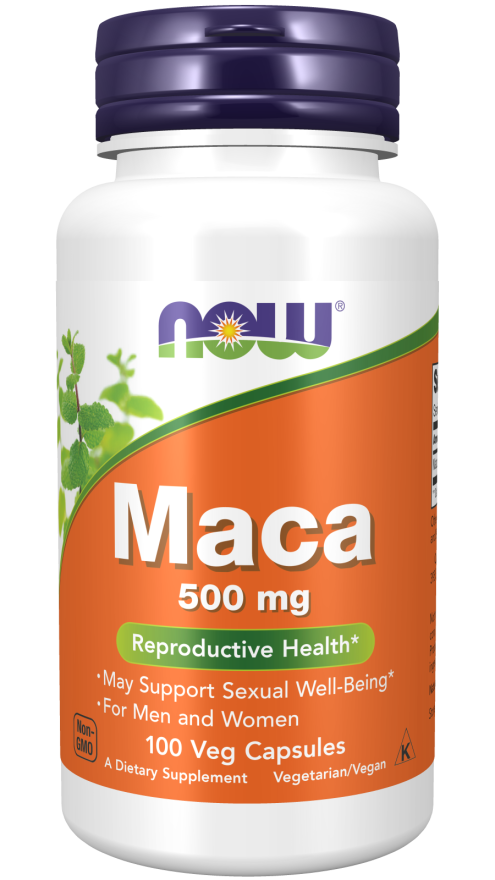 Now Maca 500mg 100caps-[HealthWay]