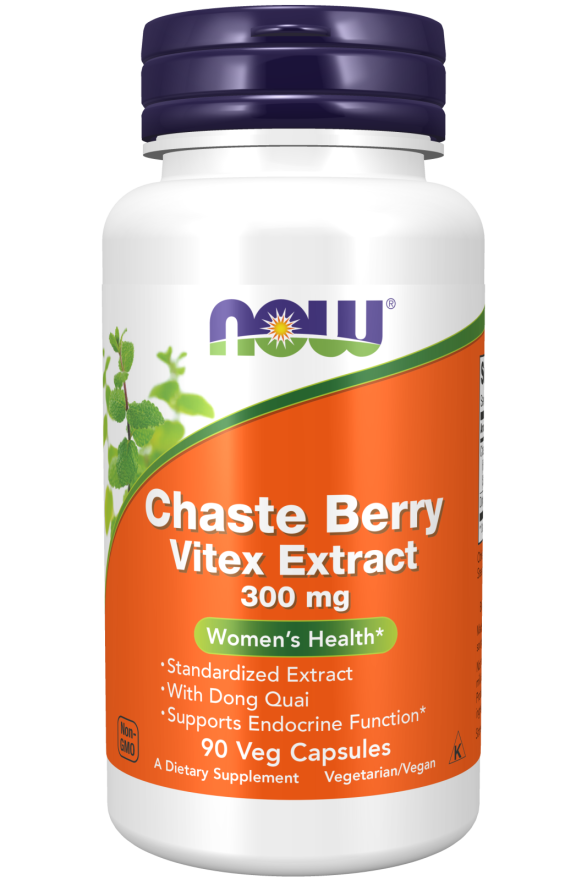 Now Chaste Berry Vitex Ext 90c-[HealthWay]