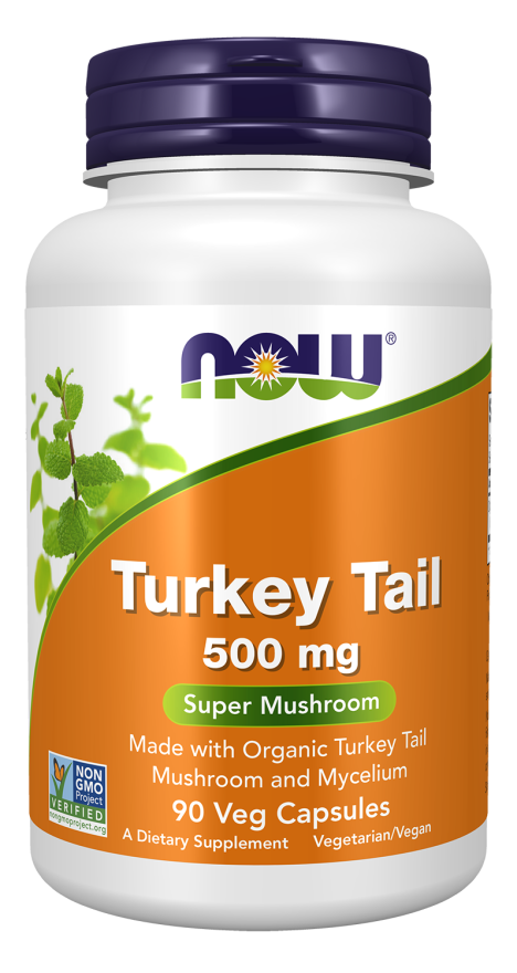 Now Turkey Tail 500mg 90cp