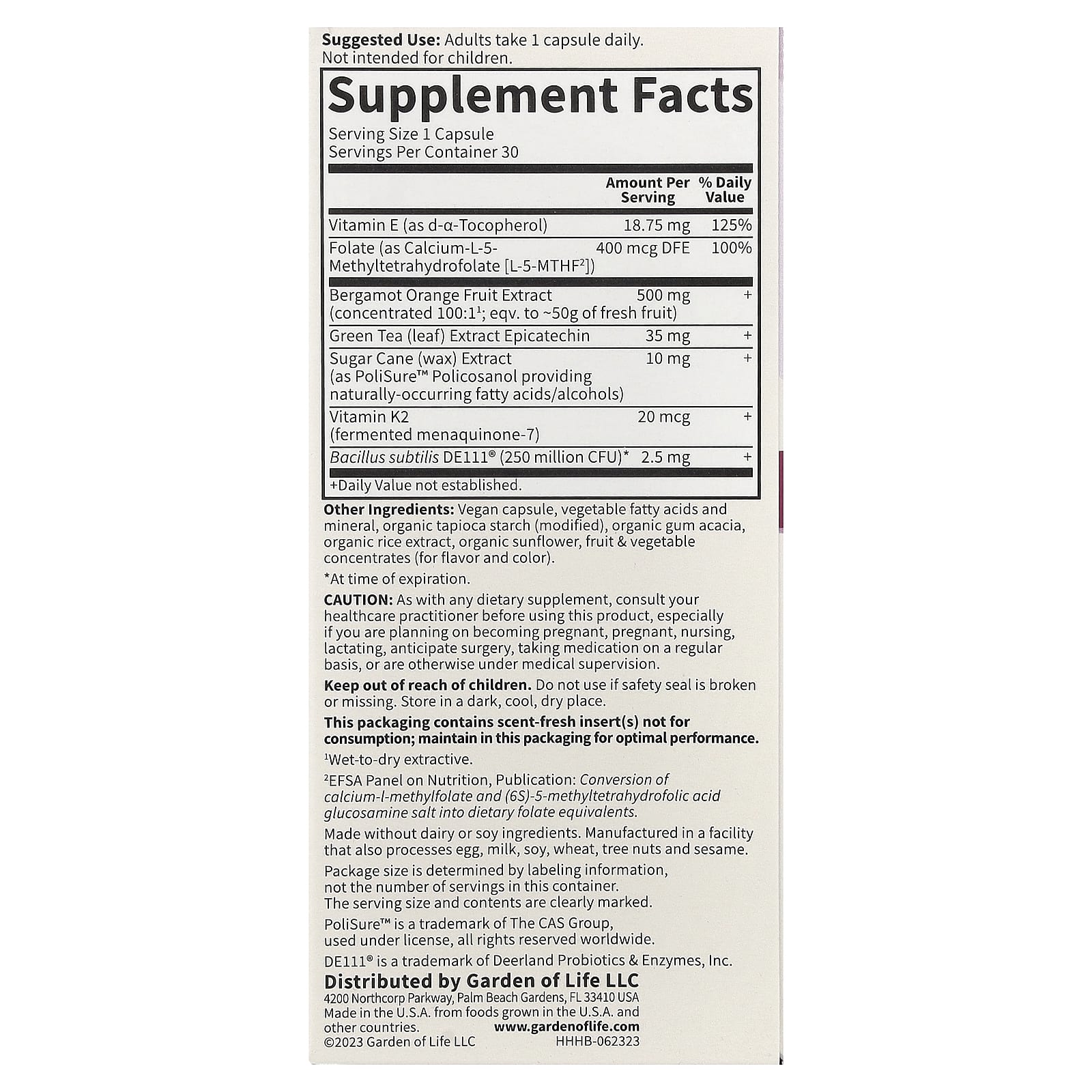 Garden of Life Herbals Heart Health 30cp
