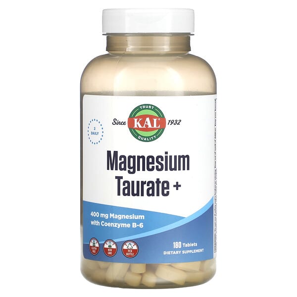 Kal Mag Taurate 400mg 180tb-[HealthWay]
