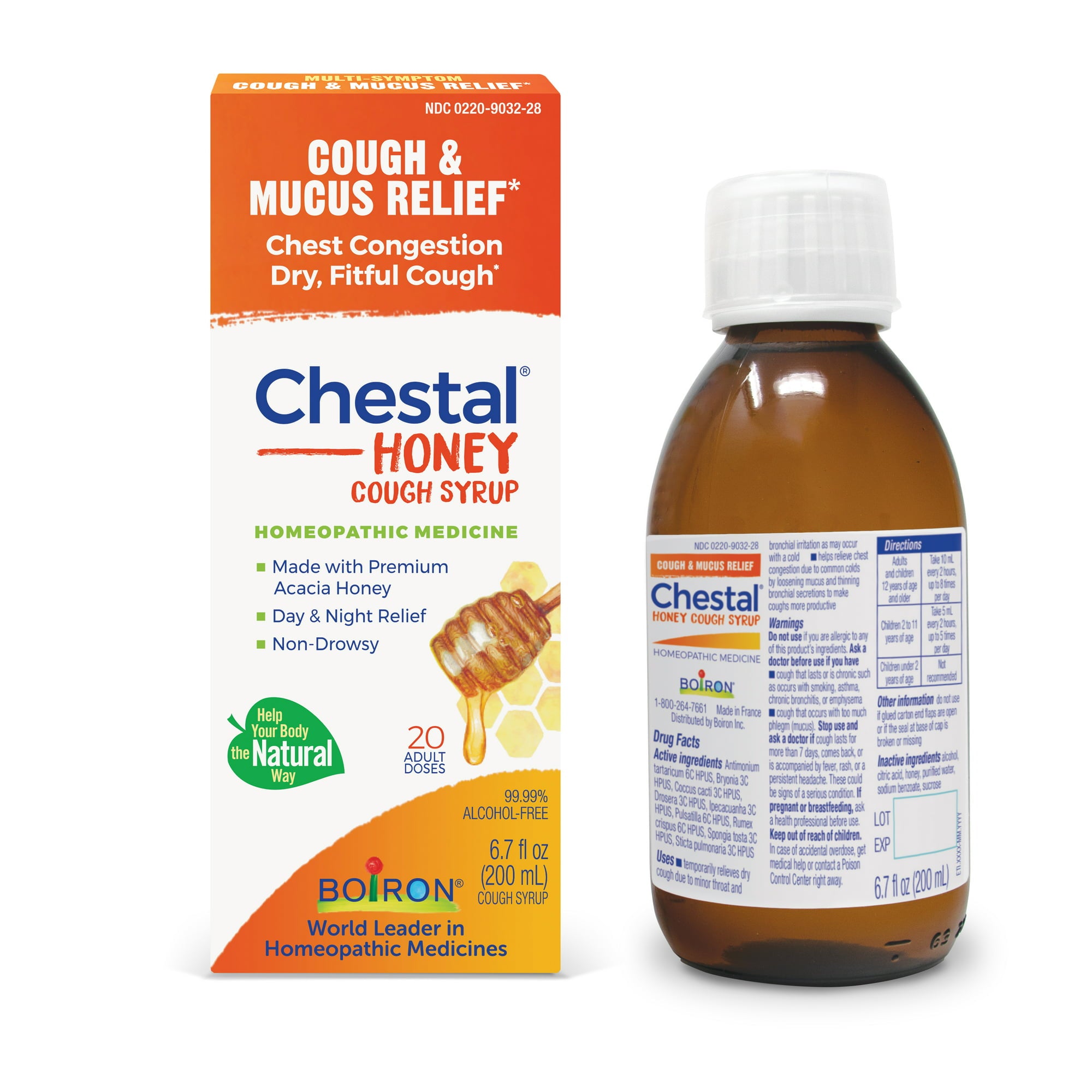 Boiron Chestal Honey 6.7oz-[HealthWay]