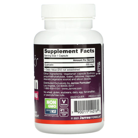 Jarrow Quercetin 500mg 100ct-[HealthWay]