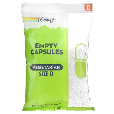 Solaray Empty Veg Cp 0 500cp-[HealthWay]