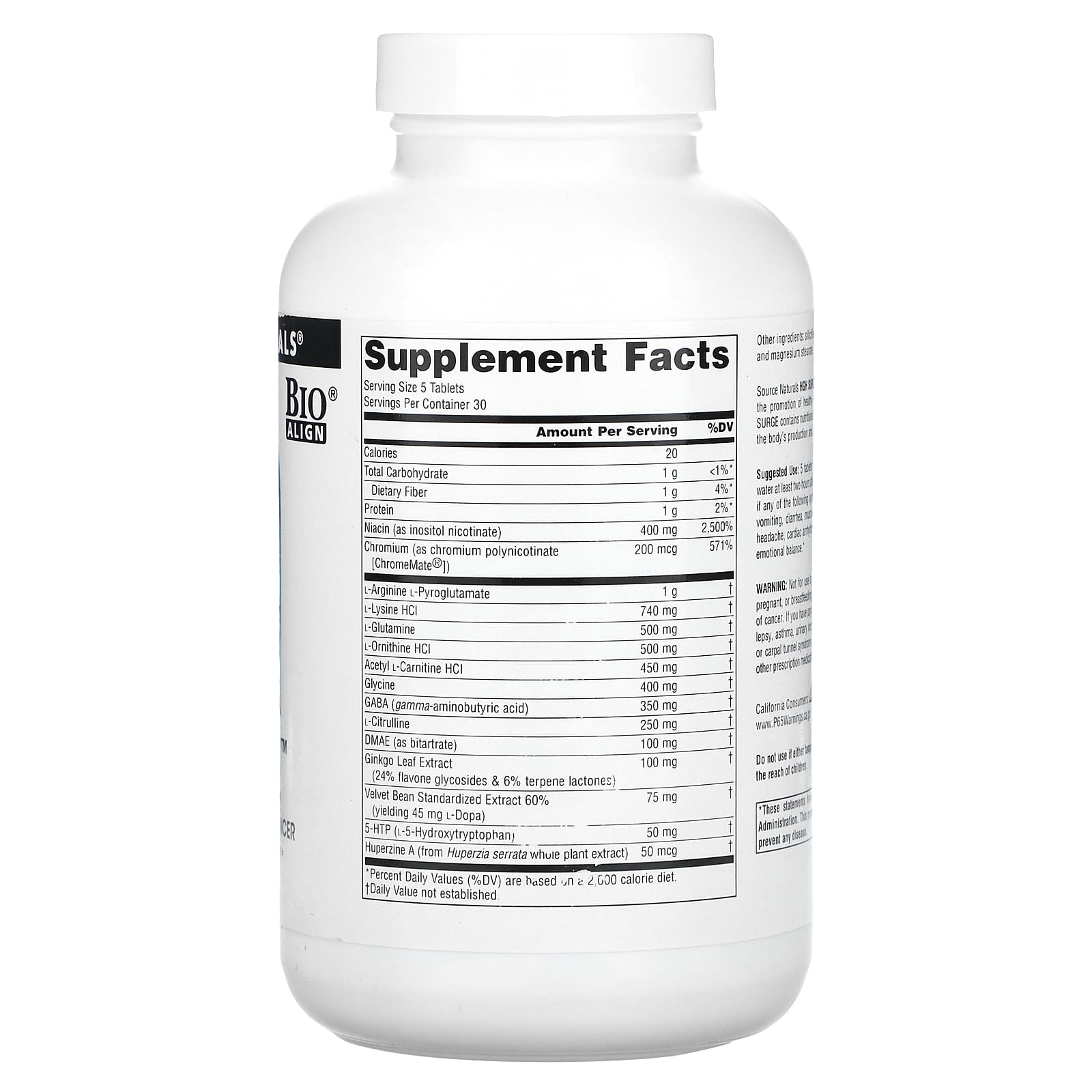 Source Naturals HGH Surge 150t