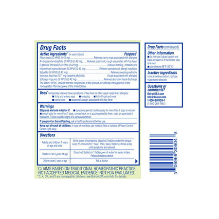 Boiron AllergyCalm 60tb-[HealthWay]