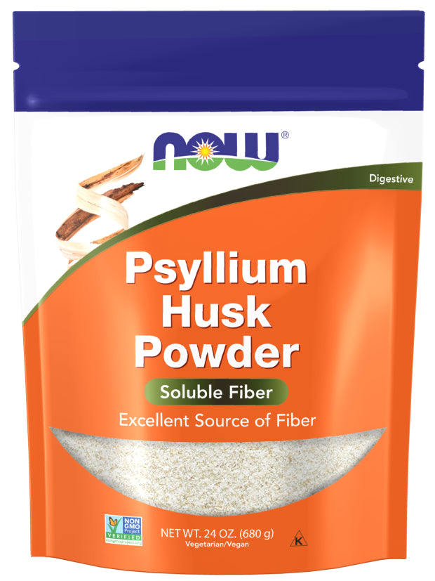 Now Psyllium Husk Pwdr 24oz-[HealthWay]