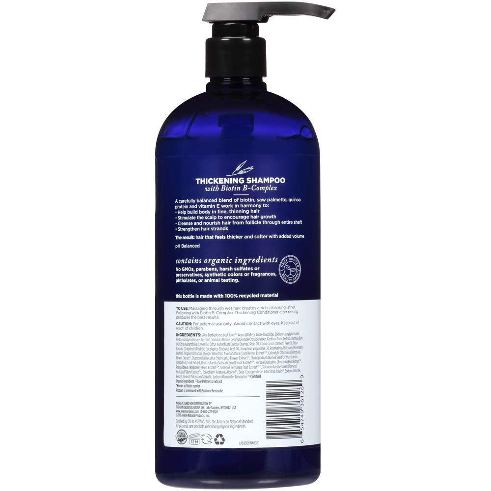 Avalon Biotin B-Com Shampoo 14oz-[HealthWay]