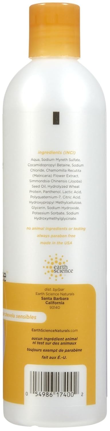 Earth Science Fragrance Free Shampoo 17oz