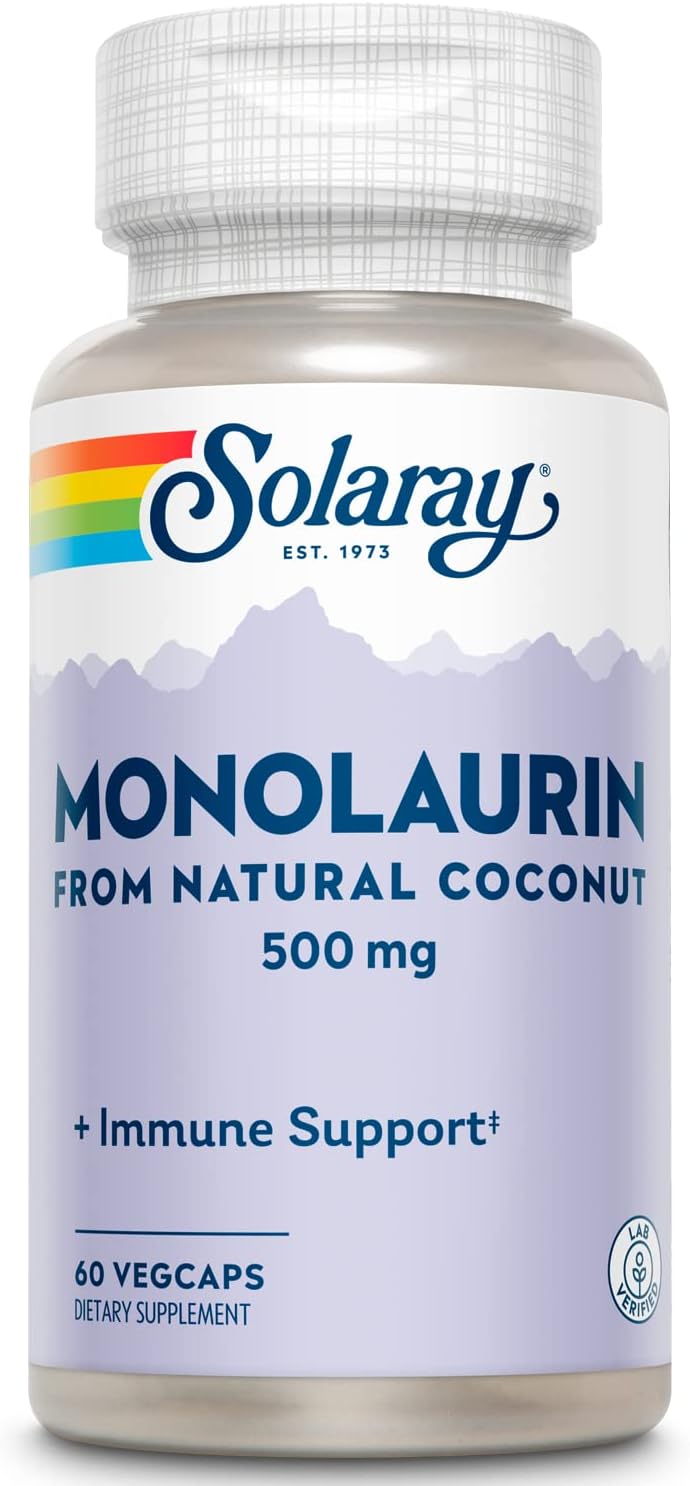 Solaray Monolaurin 500mg 60cp