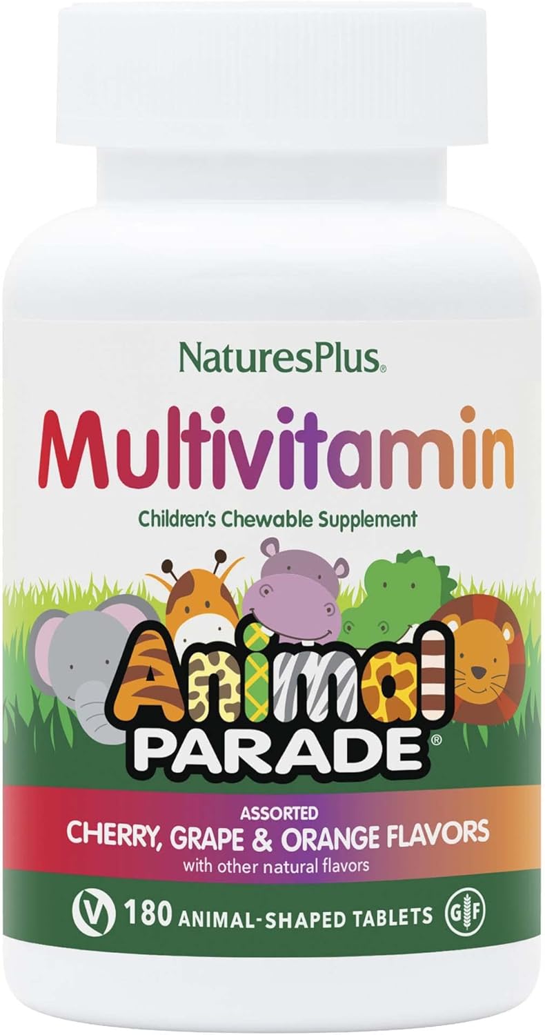 Front Label Natures Plus Animal Parade Children's Multivitamin