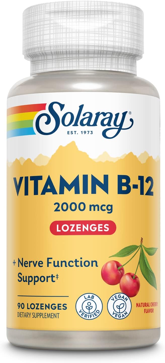 Solaray B-12 2000mcg 90lz-[HealthWay]