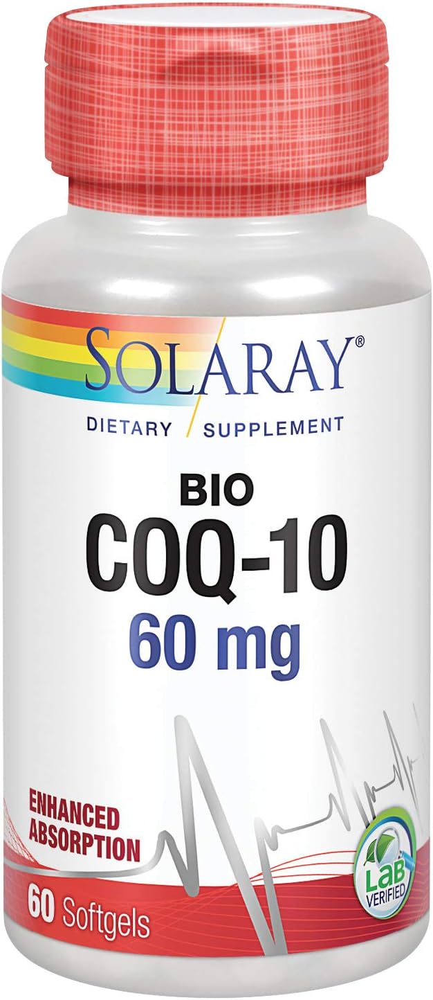 Solaray BioCoQ10 60mg 60sg-[HealthWay]