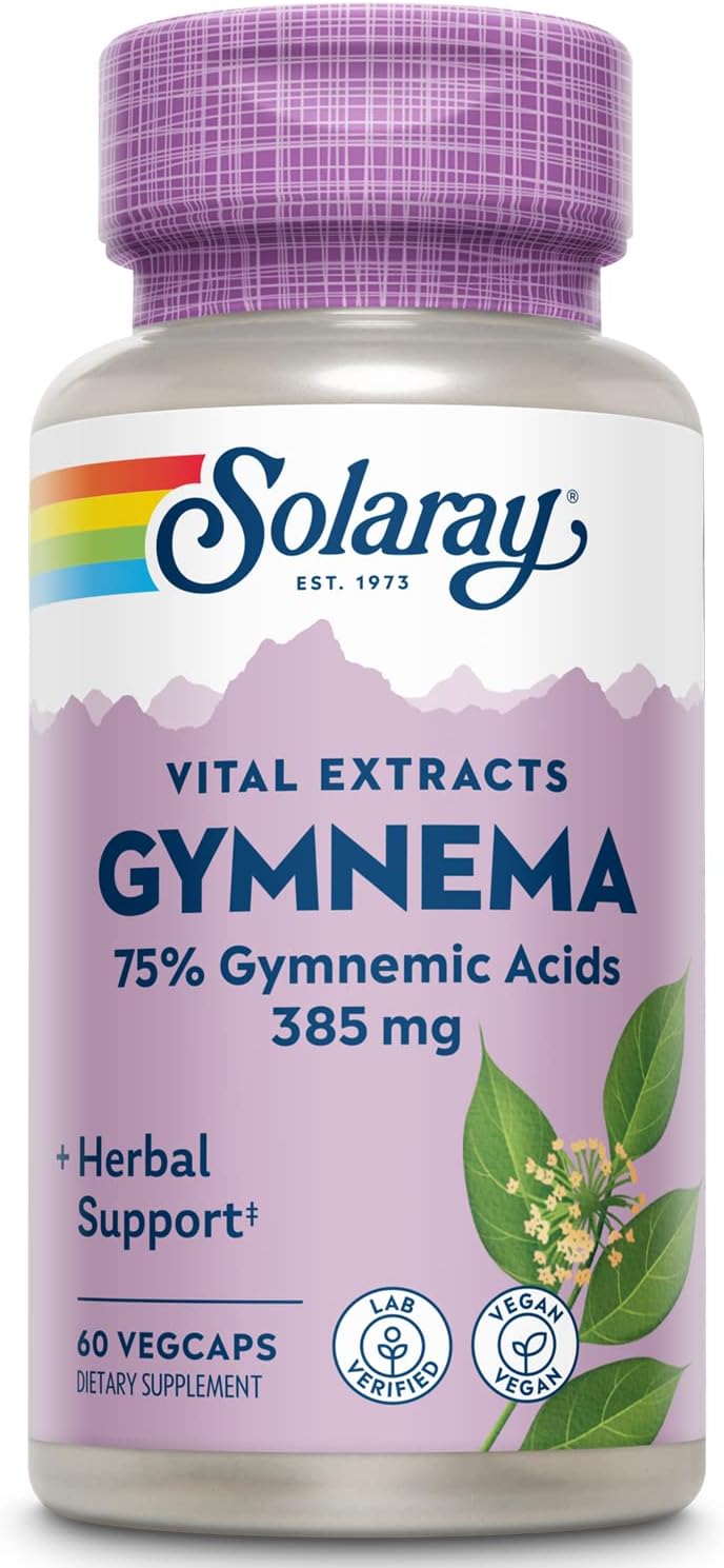 Solaray Gymnema Extract 385mg 60cp