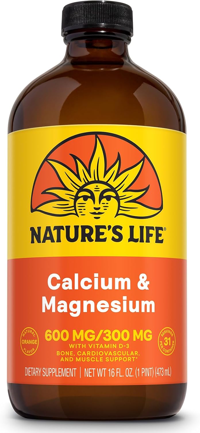 Natures Life Liquid Calcium Magnesium Orange 16oz