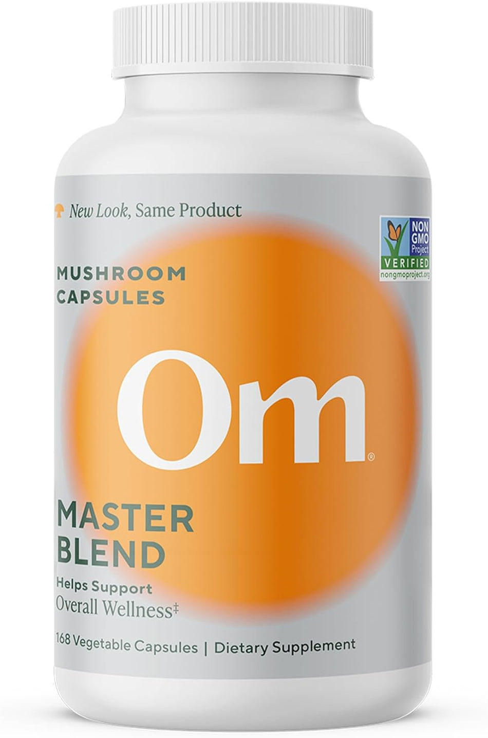 Front Label OM Mushroom Master Blend | Healthway