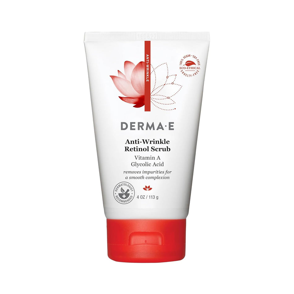 Derma E Glycolic Facial Scrub with Vitamin A 4oz